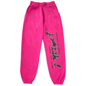 Sp5der P*NK Pink Sweatpants