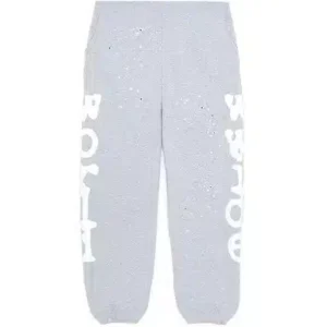 Grey Sp5der Beluga Sweatpants