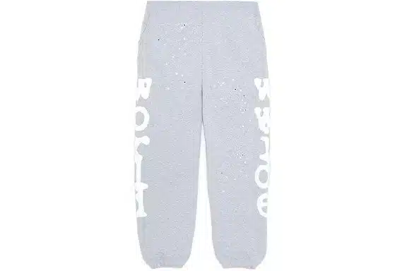 Grey Sp5der Beluga Sweatpants Grey Sp5der Beluga Sweatpants