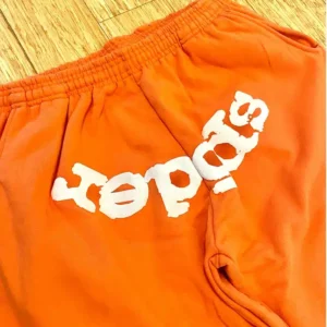Sp5der Worldwide × Young Thug Sweatpants Orange