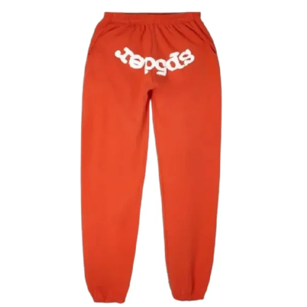 Orange Logo Spider Tracksuit Worldwide