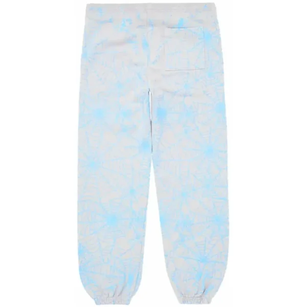 Sp5der AOP Web Heather Grey Sweatpants