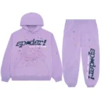 Sp5der Acai Purple Tracksuit