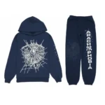 Sp5der Arach NY Tracksuit Navy Phobia