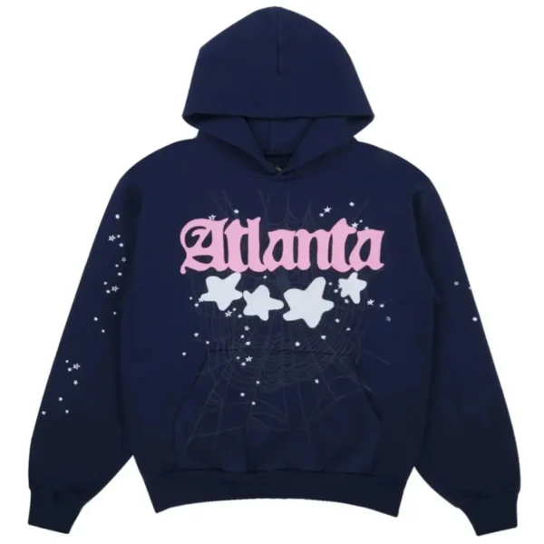 Sp5der Atlanta Navy Tracksuit