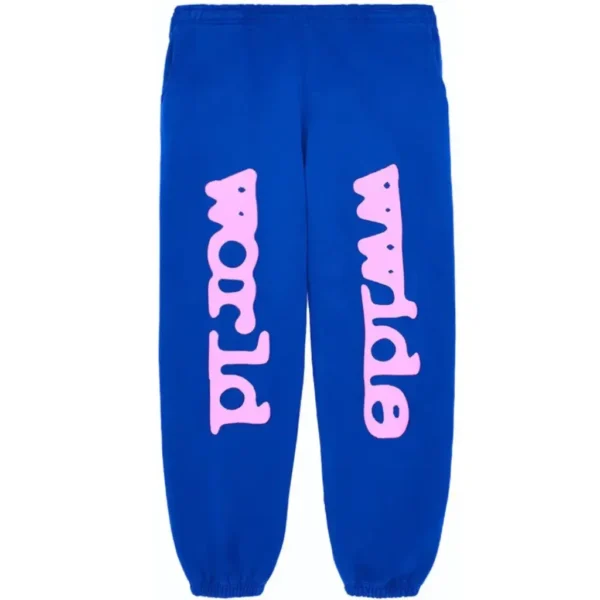Sp5der Beluga Blue Sweatpant