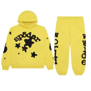 Sp5der Beluga Gold Tracksuit