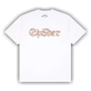 Sp5der Juan V2 White Tee