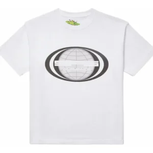 Sp5der Jumbo Globe White Tee
