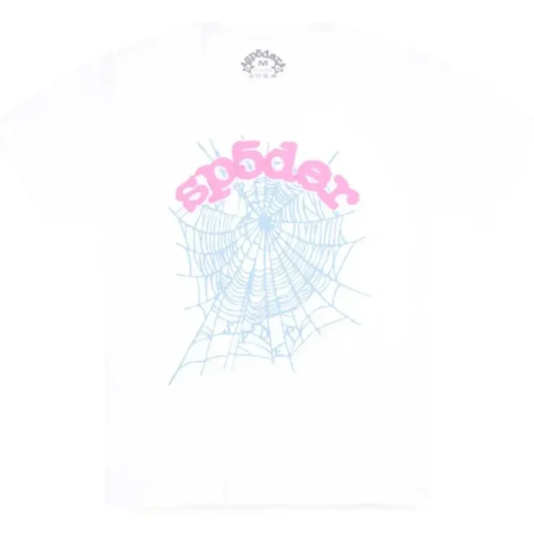 Sp5der OG Web Baby White Tee