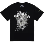 Sp5der OG Web V2 Black Tee