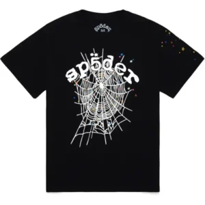 Sp5der OG Web V2 Black Tee