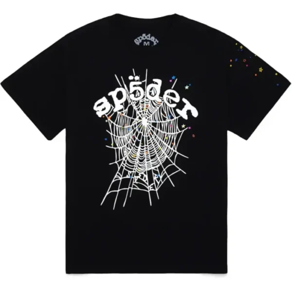 Sp5der OG Web V2 Black Tee