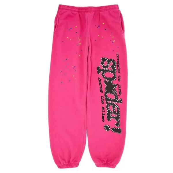 Sp5der P*NK V2 Pink Sweatpant
