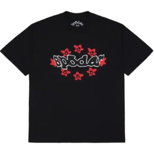Sp5der Warped Black Tee