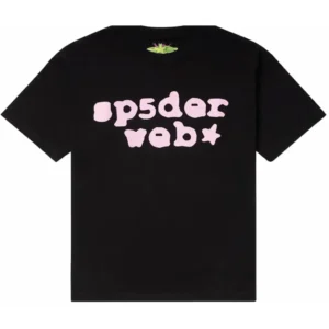 Sp5der Web Black/Pink Tee