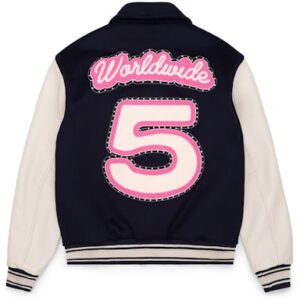 Sp5der Wool Varsity Jacket