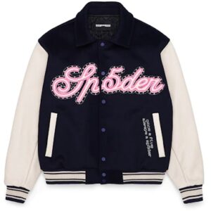 Sp5der Wool Varsity Jacket