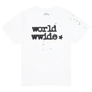 Sp5der Worldwide White Tee