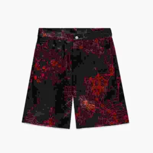 V2 WEB LEATHER SPIDER SHORTS