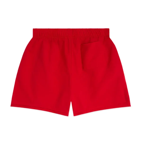 SP5DER OG WEB DOUBLE LAYER RED SHORT