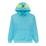 Cyan Heavy Web Hoodie