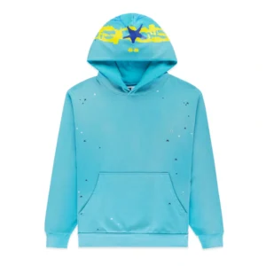 Cyan Heavy Web Hoodie