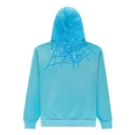 Cyan Heavy Web Hoodie