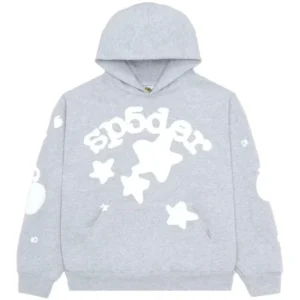 Sp5der Beluga Hoodie Heather Grey