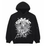 Sp5der OG Web Hoodie Black