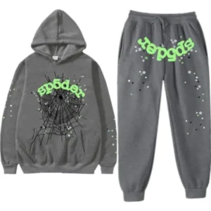 Sp5der Wait Web Tracksuits Slate Grey