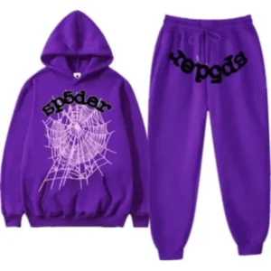 Sp5der Web Tracksuits Purple