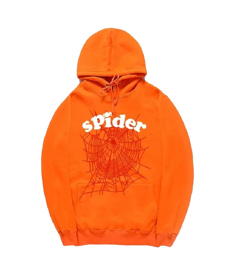 Orange Spider Hoodie 555 Orange Spider Hoodie 555