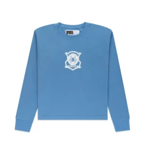 Sp5der Beckham Thermal Sweatshirt Blue