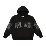 Sp5der Zip Hoodie Black Palace Logo