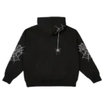 Sp5der Zip Hoodie Black Palace Logo